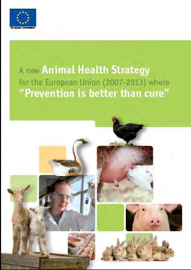 EU Animal Health Law Lo strumento principale per implementare la strategia sulla Sanità Animale (2007-2013) "Prevenzione e meglio di cura" Un singolo, robusto contesto legale per la sanità animale