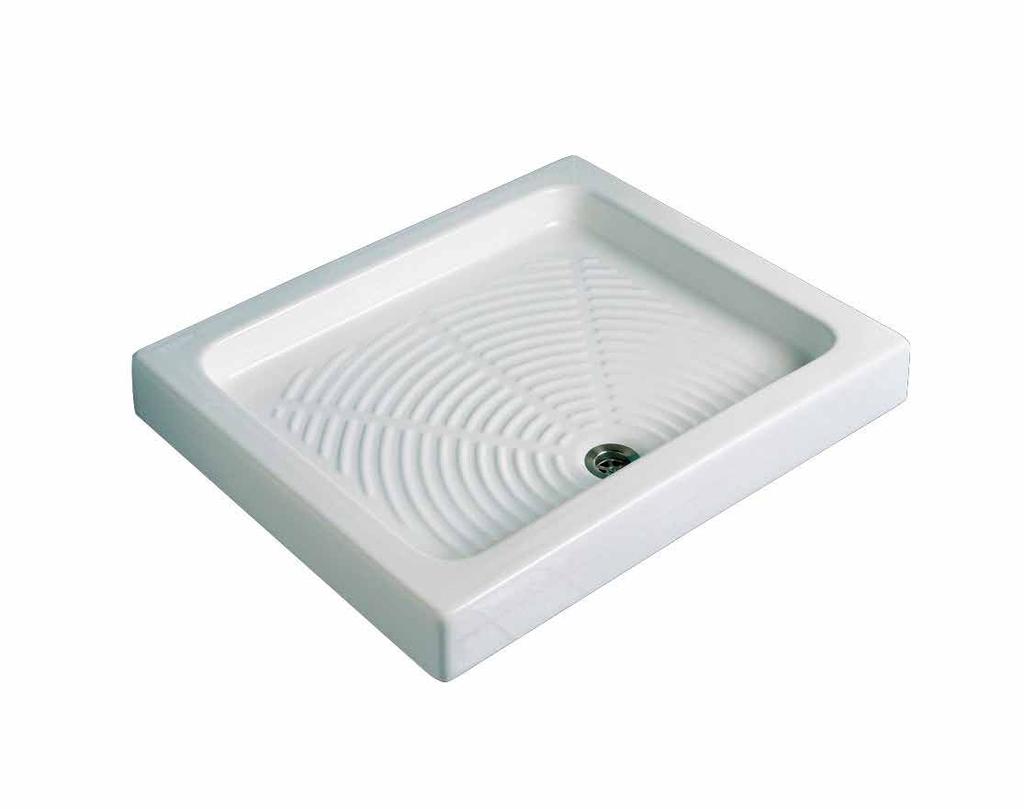 25,00 URANO shower tray 70x70xH10 cm cod. PD 70 - kg. 25,00 150 150 150 100 lato non smaltato 700 cod.