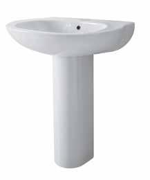 FUL 300 24 36 76,00 270 45Ø 290 390 Lavabo cm monoforo cod. FUL 48 - kg. 15,00 Colonna cod. FUL 300 - kg.