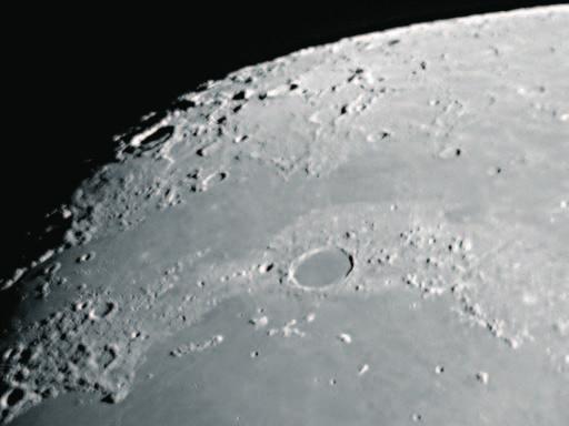Cratere Clavius nel settore meridionale.
