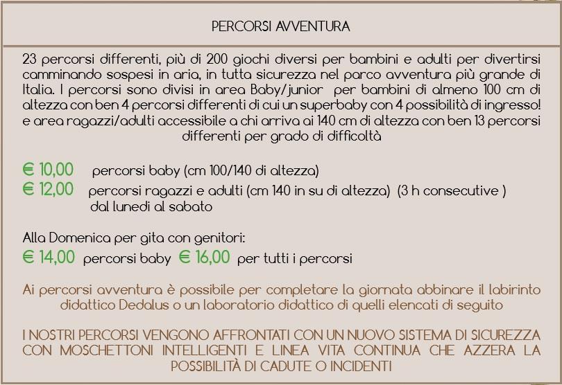 I Percorsi avventura Cerwood aiutano a sviluppare le proprie doti e a conoscere ed accettare i propri limiti.