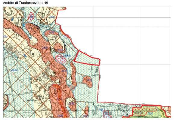 Ambito di Trasformazione 10 Di seguito si richiamano i contenuti delle previsioni di piano del PGT vigente parzialmente riconfermate ed integrate dalla variante in oggetto.