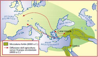 ORIGINI DELL AGRICOLTURA L'UOMO MODERNO CIRCA 40-50 MILA ANNI FA VIVEVA DI CACCIA, RACCOLTA DI PIANTE E FRUTTI SPONTANEI.