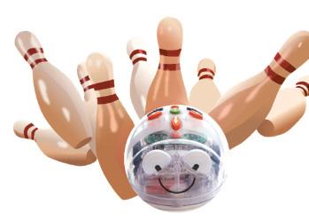 Attrezzature: Bluebot, birilli di cartone Figura 5. Il Bluebot bowling. Figura 6. Base del birillo. 3.