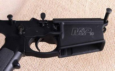 PROVA canna rigata Smith & Wesson M&P10 calibro.308 Winchester 1 3 4 venzionale. Il sistema di presa gas è definito mid lenght dall azienda.