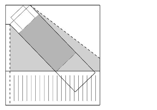 rettangolo minimo 65 x 125 cm Fig. 1 Esempi di box per il parto con un settore di riposo minimo di 1.