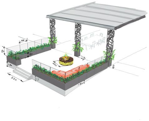 PERGOLA A DISEGNO FRANGIS SU