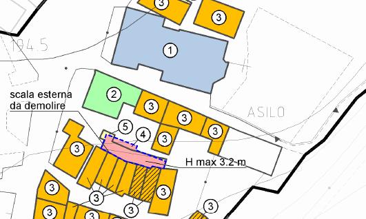 stata inserita una nuova previsione volumetrica con grado di intervento n