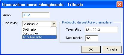 È consentita infatti la trasmissione di una comunicazione in sostituzione di un'altra precedentemente inviata, purché essa si riferisca al medesimo periodo