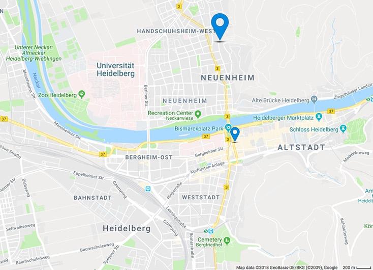 Perché scegliere questa scuola? Città universitaria Heidelberg è la più antica città universitaria della Germania.