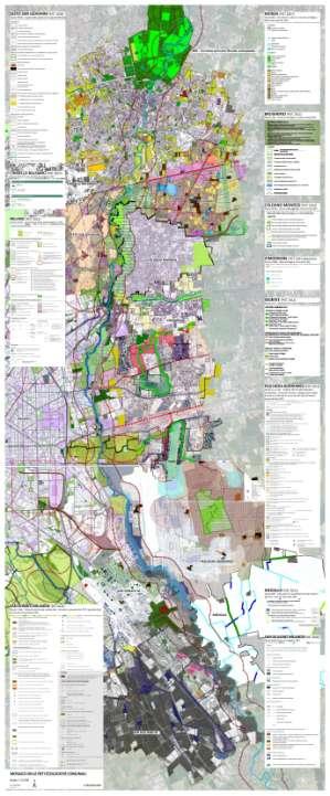 Mosaico delle Reti Ecologiche Comunali > Differenti approcci e livelli di approfondimento delle REC > Monza (PGT 2007) Ecosistema urbano: funzione ecologica delle aree agricole (DP) > Brugherio (PGT