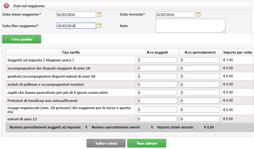 Se il soggetto di tipo persona giuridica, la sezione contiene i seguenti campi: 1. ragione sociale (campo obbligatorio): il campo accetta valori testuali; 2.