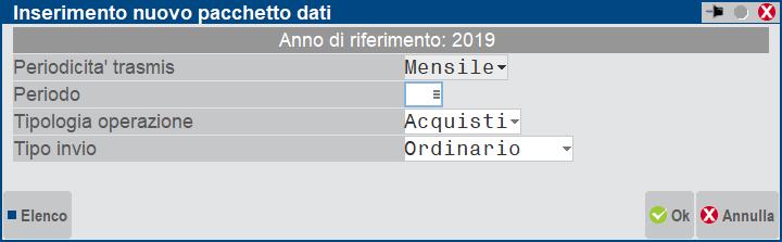 effettuata automaticamente dalla procedura quando in Immissione/revisione viene premuto, in corrispondenza di un documento, il pulsante F5 [Rettifica documento]; un movimento di annullamento