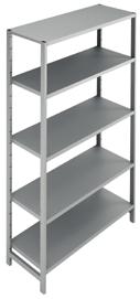 configurazione scaffali a centro stanza come figura B, o scaffale non fissato al muro, fig. C utilizzare sempre staffa di irrigidimento centrale. In case of central shelving configuration fig.