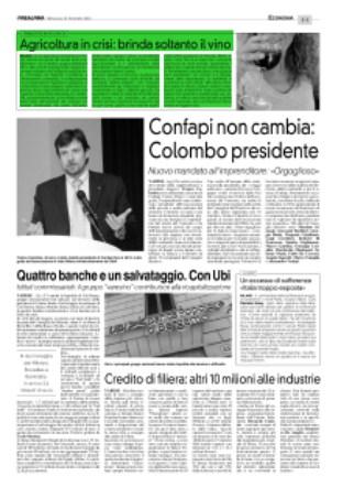 Tiratura: n.d. Diffusione 09/2015: 34.000 Lettori: n.d. Quotidiano - Ed.