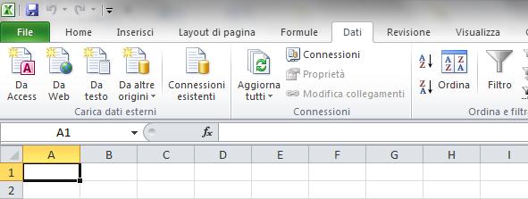 ORGANIZZARE I DATI L operazione di ordinamento consente di organizzare i dati di un elenco in ordine alfabetico, numerico, cronologico.