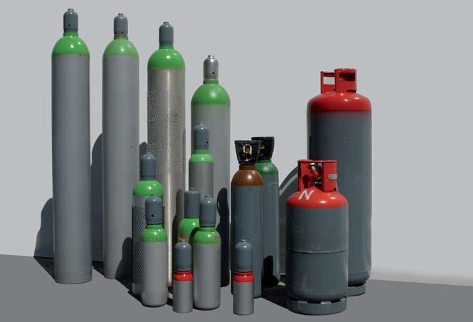 Contenitori per gas compressi Bombole I Rivoira sono confezionati in bombole di varie dimensioni e capacità per consentire un impiego pratico e confacente alle diverse esigenze dei clienti.