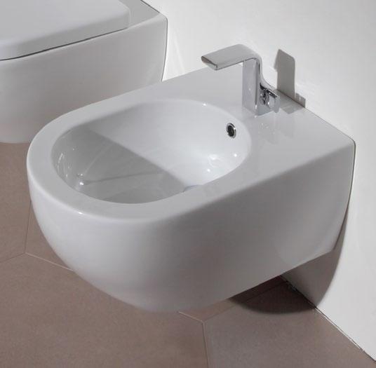 AP218 Bidet sospeso monoforo (completo di kit fissaggio art.