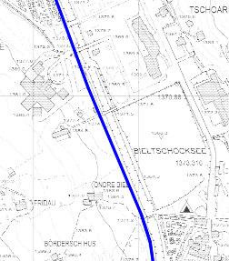 2.1.4 INTERFERENZA: Comune di Gressoney Sait Jean - Interferenza località Hertè In località Hertè il metanodotto passa su terreno costeggiando il torrente Tratto interessato Descrizione del