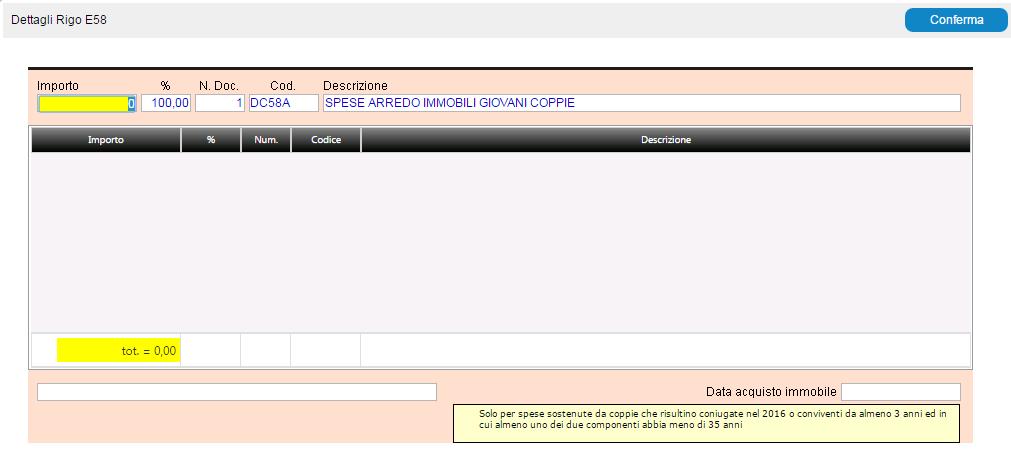 j) rigo E26 Altri oneri deducibili : ri-assegnazione ex codice 11 in nuovo codice 21 Altri oneri ; k) sezione III A: riduzione del n.