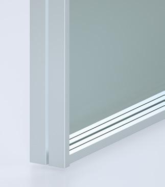 7/60 9/0 88 5- Guarnizione in gomma. - Door jamb for sliding pocket doors. It is designed to accommodate cable covers or plasterboard.