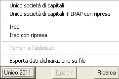 di Capitali Scegliendo la ripresa del modello Irap all interno del Fondo Imposte del programma gestionale viene effettuato il