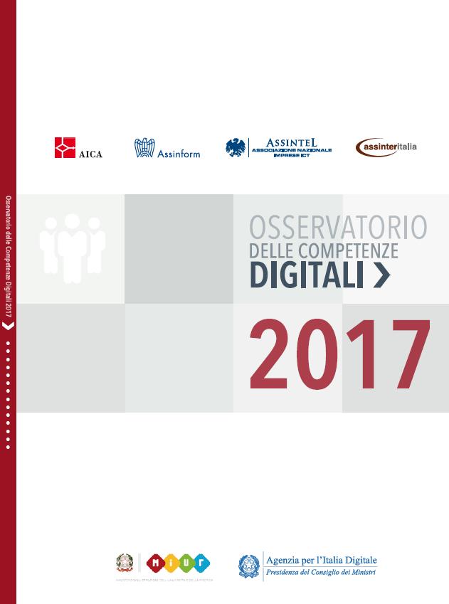 L Osservatorio delle Competenze Digitali 2017 Le Job