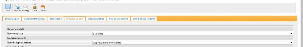 Prenotazione da Gomp È possibile inserire una prenotazione direttamente dal sistema Gomp.