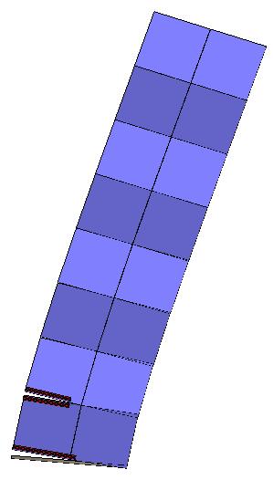La curva di capacità (cioè il valore degli spostamenti oltre la soglia elastica) si ottiene in funzione della geometria e della resistenza dei materiali, utilizzando le regole della NTC 28 3dmacro