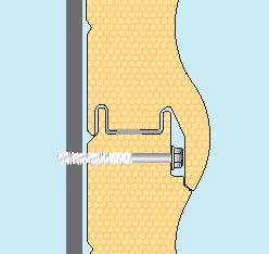 p = dan/m 2 S larghezza efficace appoggio = 100 mm valori riferiti a pannelli con lamiere spessore 0,6+0,5 mm l =m 2,5 2,75 3 3,25 3,5 3,75 4 4,25 4,5 4,75 5 5,25 5,5 50 175 145 120 100 85 70 60 50