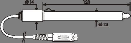 Elettrodi ph completi di modulo SICRAM 3 4 CODICE DI ORDINAZIONE KP63TS CAMPO DI MISURA ED IMPIEGO 0 14pH / 0 80 C /