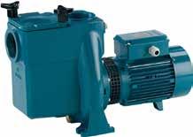 circulation in swiing pool filtration systems Ideal for high flow at low pressure ody body-pump in cast iron Impeller in cast iron and brass.