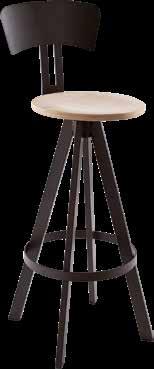 WEST SGABELLI / STOOLS WEST DIMENSIONI DIMENSIONS