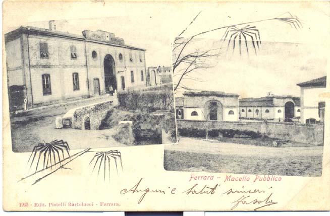 1913- Ex Macello comunale (Archivio Alberto Cavallaroni) 1940 c.