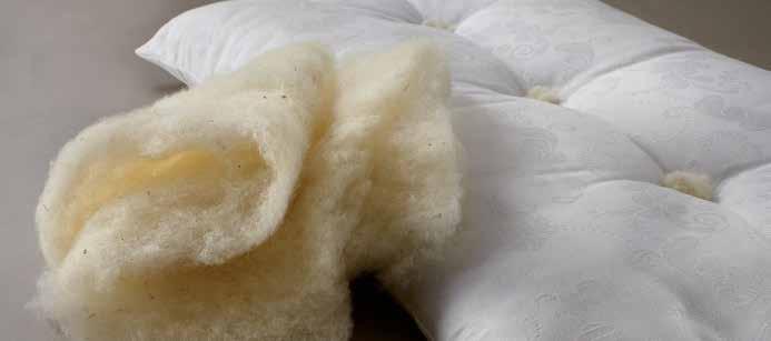 guanciali naturali 01 cotone tradizionale 02 lana tradizionale