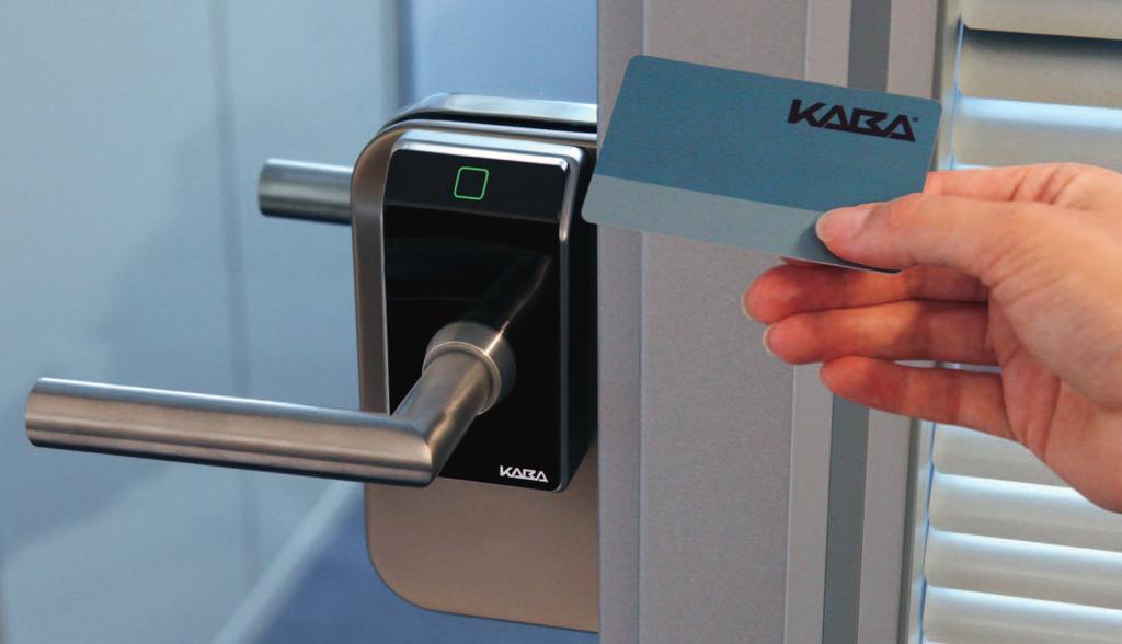 Kaba c-lever Maniglia elettronica robusta e ormai comprovata, Kaba c-lever si contraddistingue per il suo carattere user-friendly e il design classico.