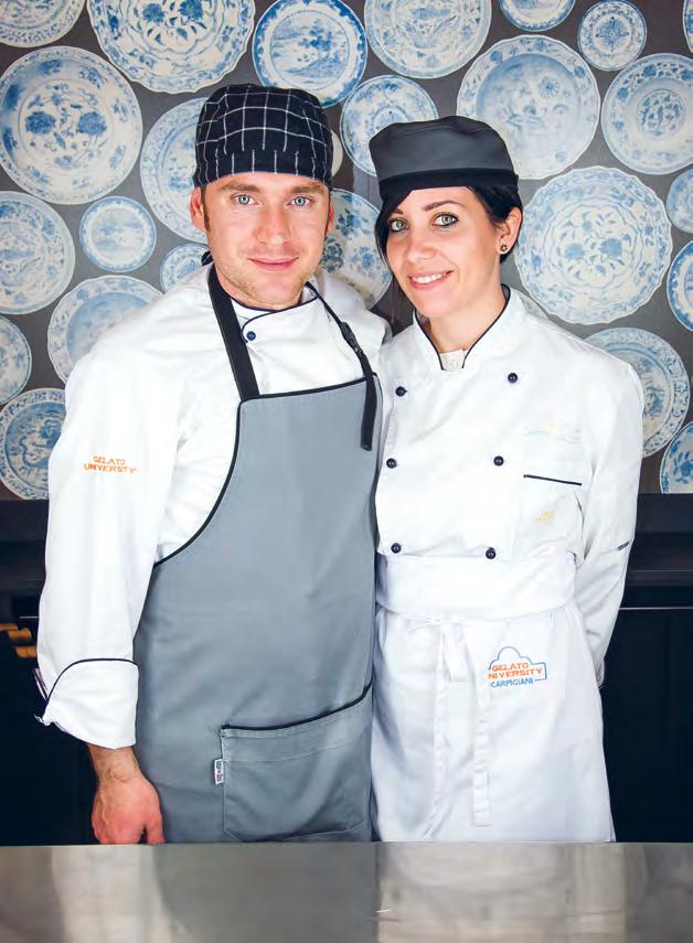 CHI SIAMO La gelateria Dolce Capriccio appartiene a Yuri e Lisa, partner nella vita e sul lavoro.