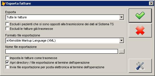 I formati utilizzabili per l esportazione dei dati sono i seguenti: Testo delimitato Testo delimitato da spazi Testo delimitato da tabulazioni