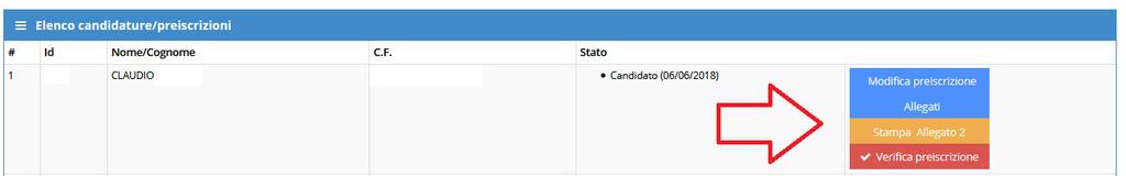 Si apre una schermata dove vengono riportati i dati già inseriti in fase di candidatura al percorso formativo. I dati vanno completati ed eventualmente modificati.