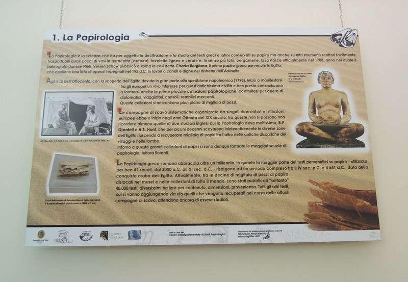 Luca Trombi, sponsor della Missione Archeologica del Centro di Studi Papirologici in Egitto, composta da oltre 1.