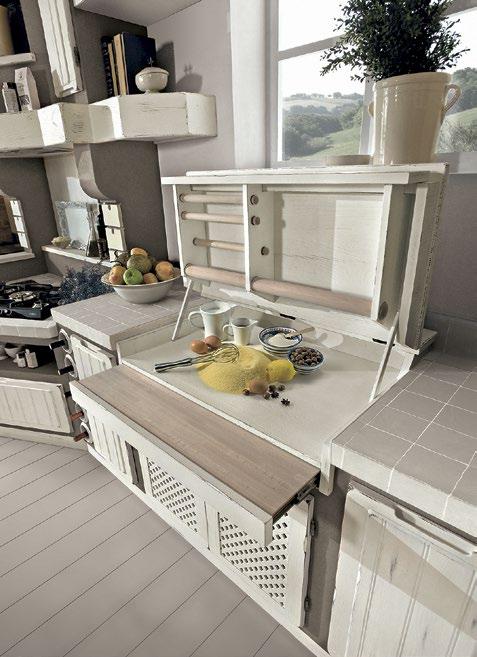 Elena offers all the solutions for fulfilling your needs in the kitchen.