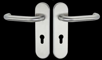 handle set on security plates