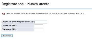 4. Se sei NUOVO studente e mai immatricolato presso il nostro ateneo, cliccare su Registrati. Inserire un account personale (es.