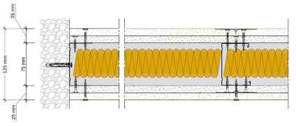 SISTEMI AD ALTE PERFORMANCE ACUSTICHE E MECCANICHE DATI TECNICI 1 LADURA + 1 PS PESO PARETE SPESSORE AMBIENTI