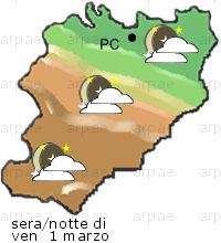 bollettino meteo per la provincia di Piacenza weather forecast for the Piacenza province Temp MAX 17 C 15 C Vento Wind 19km/h 25km/h Temp. min 5 C 5 C Temp MAX 19 C 13 C Vento Wind 25km/h 30km/h Temp.