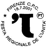 1184/AC N.906 RICHIEDENTE: Democratici di Sinistra Unione Metropolitana Firenze SEDE DEL SERVIZIO: Fortezza da Basso Via F.