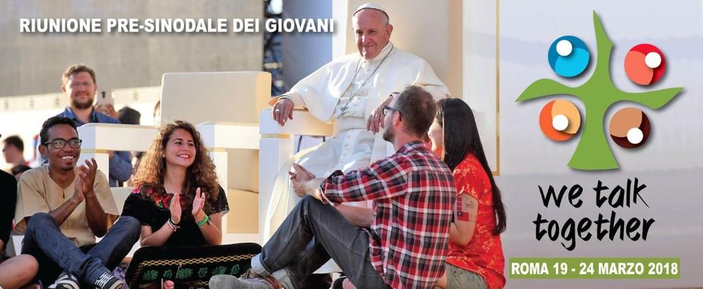 Dal 19 al 25 marzo 300 ragazzi provenienti da tutto il mondo saranno a Roma per partecipare a una riunione preparatoria al Sinodo di ottobre.