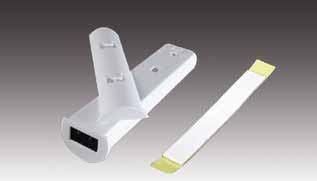 Interruttore IR / dimmer 24 V Interruttore di prossimità / dimmer per 24 V LED l avvicinamento o spostamento della porta attiva il circuito funzione 1 (stato di consegna): attivazione ottica al primo