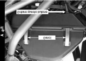 Queste istruzioni possono essere usate sia per S4 che per S4-R. Se la moto è un S4-R, L airbox NON necessita di essere rimosso.