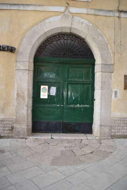 Pianta dell appartamento sito in largo Lapati in Sant Agata de goti (Bn); censito al NCEU al foglio 41, p.lla 624, sub 3.